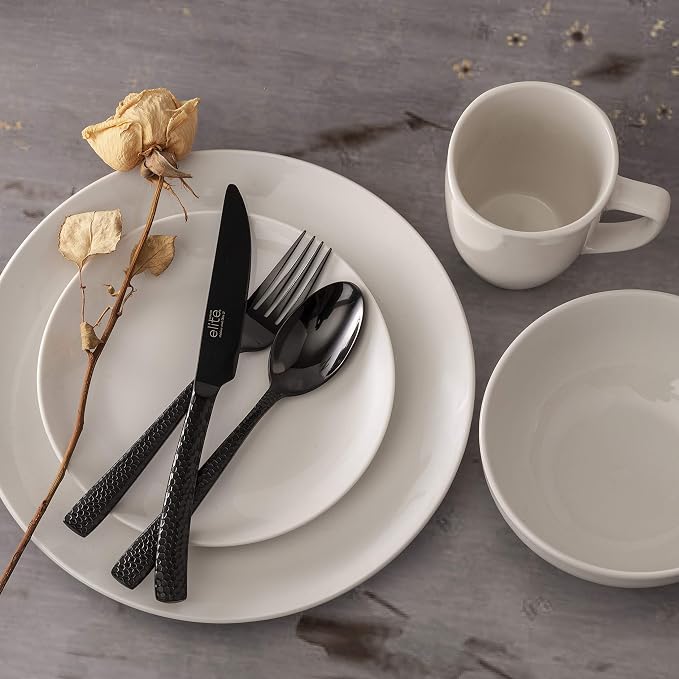 Gibson Home Ogalla 30-Piece Dinnerware Set – Porcelain, Chip & Scratch Resistant - Image 4