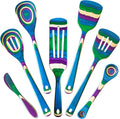 Baltique Mumbai Collection 7 Piece Cooking Utensil Set, Safe by TotallyBamboo