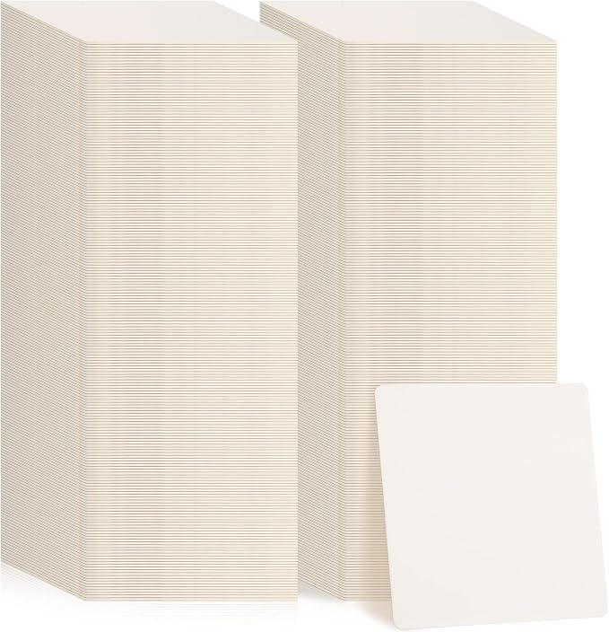 TaoBary 400 Pcs Disposable Paper Bar Coasters Bulk, 4 Inch Cardboard Coasters by TaoBary