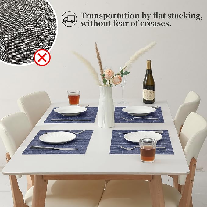 Leetaltree Blue Placemats Set of 6 - Image 6