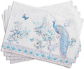 Maison d' Hermine Placemats Set of 4 Reusable 100% Combed Cotton | Cloth Place by MaisondHermine