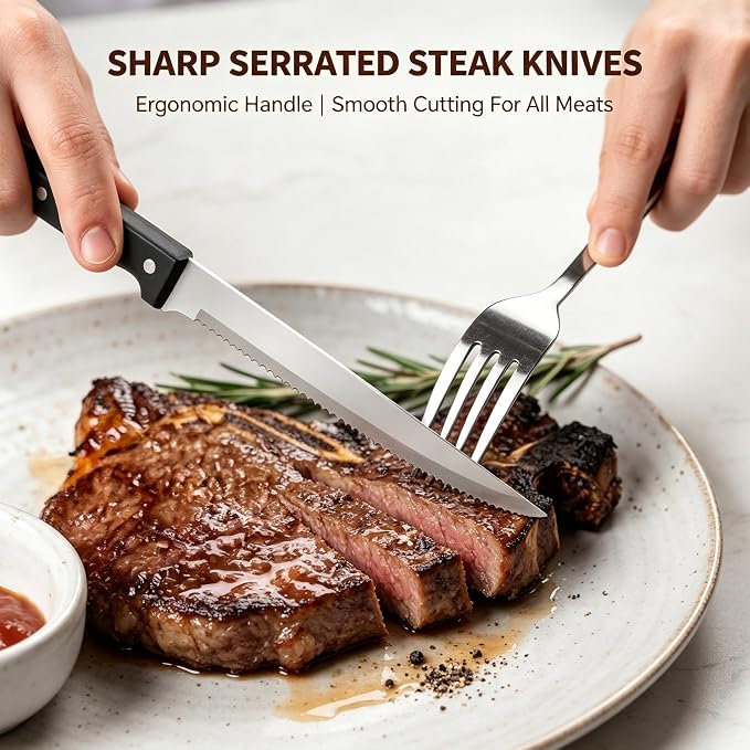 48-Piece Silverware Set for 8 - Image 5
