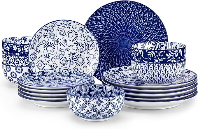 vancasso SELENE Plates and Bowls Set by vancasso
