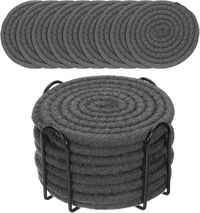 uxcell 8 Pcs Drink Coasters by uxcell