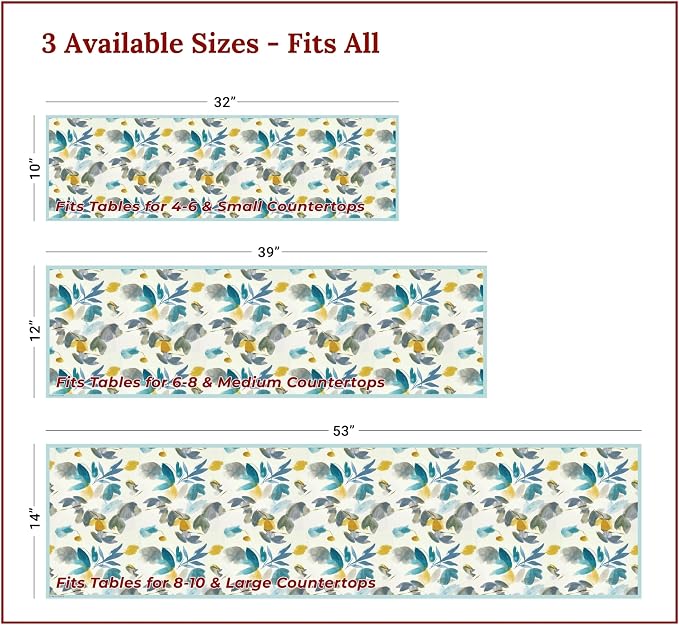 Heat Resistant Table Runner, 32 x 10 Inch - Image 4