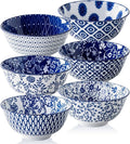 Ceramic Soup Bowls Set - 24 Oz Deep Cereal Bowl by Cerkik