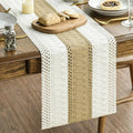 Artoid Mode Burlap Brown Farmhouse Rustic Table Runner 12x90 Inch | Seasonal by ArtoidMode