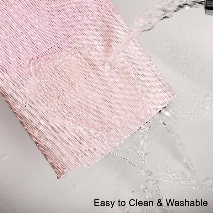 Table Runner 71 Inches Long, Vinyl Woven Farmhouse Table Runners | Washable - Image 3