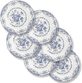Dessert Plates Set of 6, 6 Inch Mini Ceramic Plates | HomeElves Appetizer Plates by HomeElves