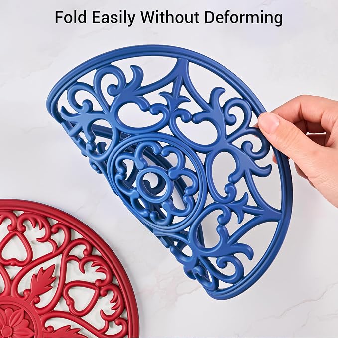 SMARTAKE 6 Set Silicone Trivet Mats - Image 8