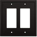 Modern Edge Decorative Wall Plate Switch Plate Outlet Cover, Durable Solid Zinc by HenneBery
