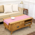 Solino Home 100% Pure Linen Table Runner Pink Lemonade, Fete 14 x 48 in | Table by SolinoHome