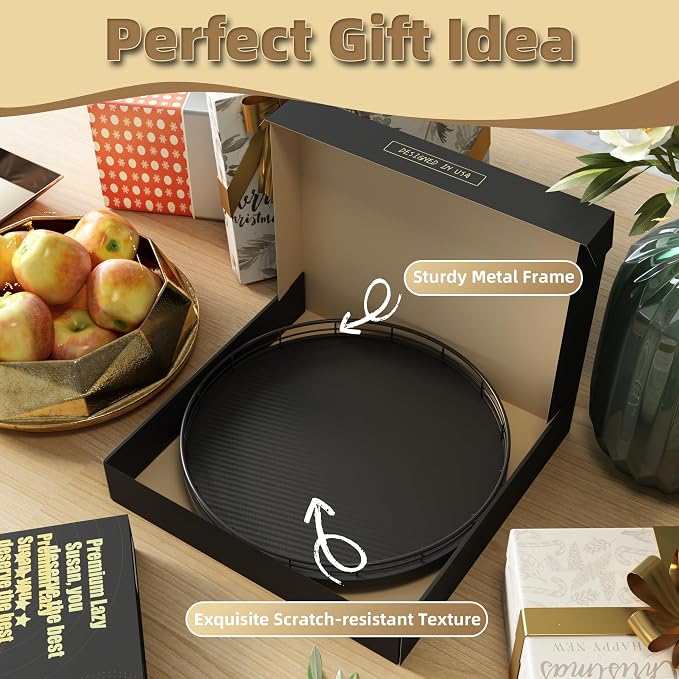 12" Lazy Susan Turntable Organizer - Image 7
