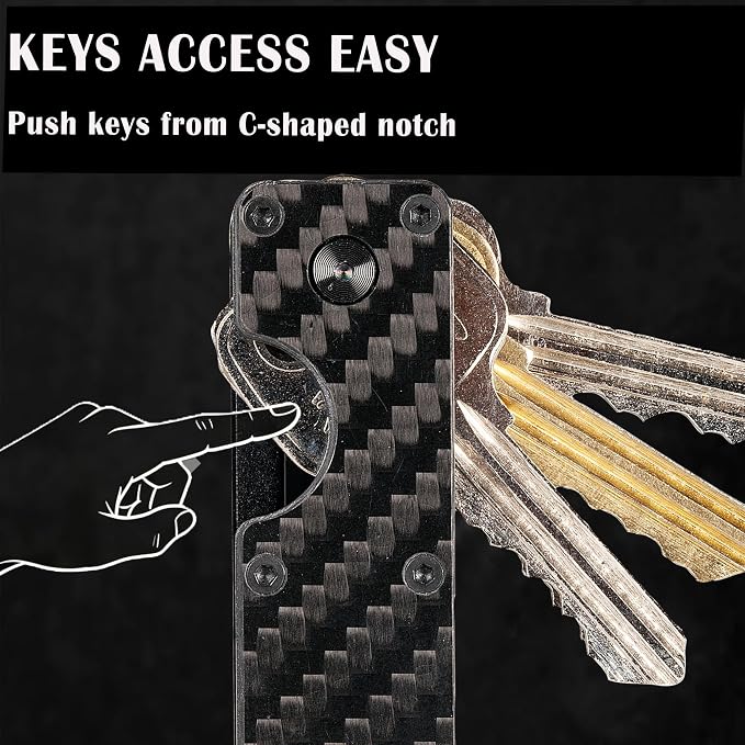Key Organizer Minimalist Innovative Keyholder Compact Keys Organizer Smart - Image 3