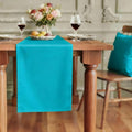 FOLINS&HOME Teal Waterproof Decorative Table Runner 90 Inches Long | 210GSM by FOLINSHOME