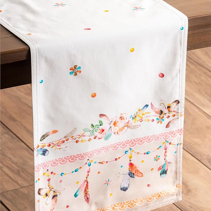 Maison d' Hermine Table Runner 100% Cotton 14.50" x 108" | Table Runners 108 - Image 9