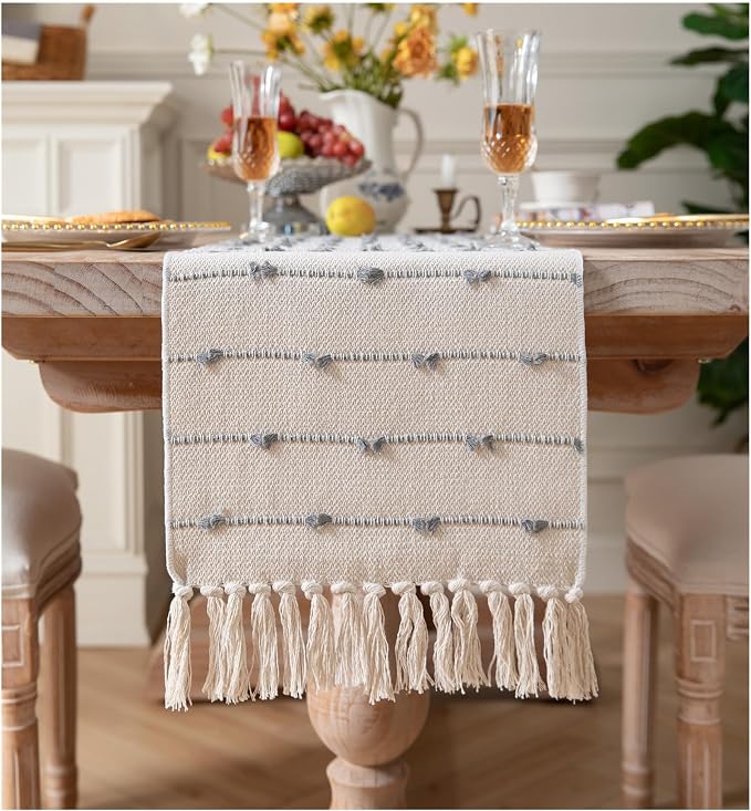 Caflife Boho Table Runner 60 Inchs Long by Caflife
