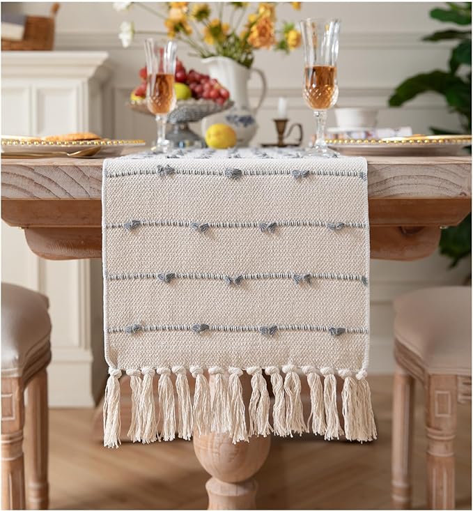 Caflife Boho Table Runner 48 Inchs Long by Caflife