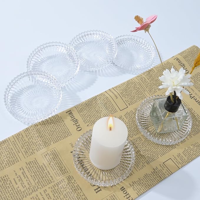 Glass Coaster 6 Pack Round Cup Coasters - Image 6