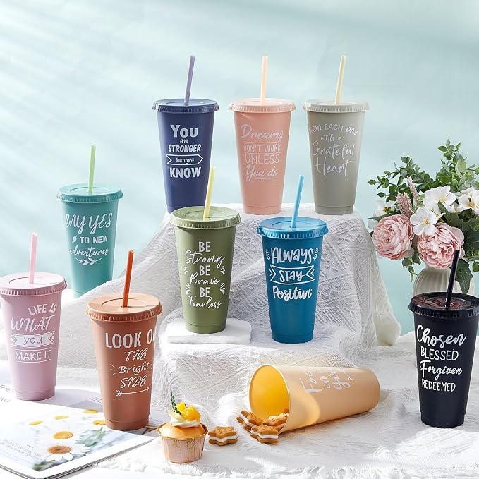 Uiifan 100 Pcs Inspirational Cups Bulk - Image 4