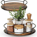 LAMU 2 Pack 10'' 12'' Lazy Susan Turntable Organizer by YourHome-OrganizationHelper