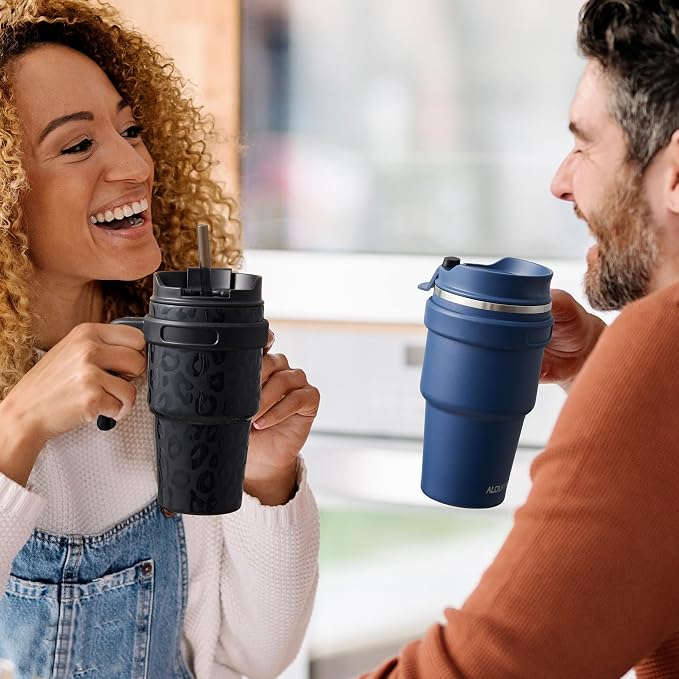 20 oz Insulated Travel Coffee Mug Tumbler - Image 7