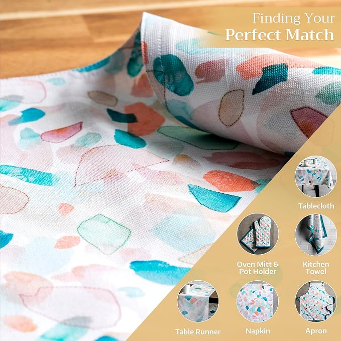Maison d' Hermine Placemats Set of 4 Reusable 100% Cotton | Cloth Place Mats - Image 5