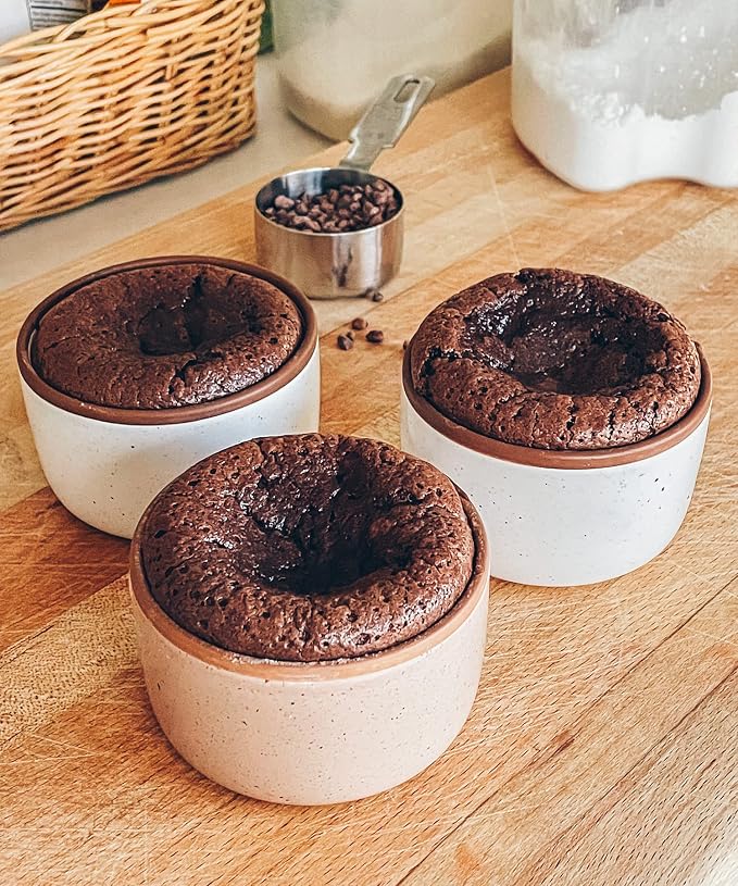 Mora 6oz Ceramic Ramekins, Creme Brulee, Ice Cream - Image 6