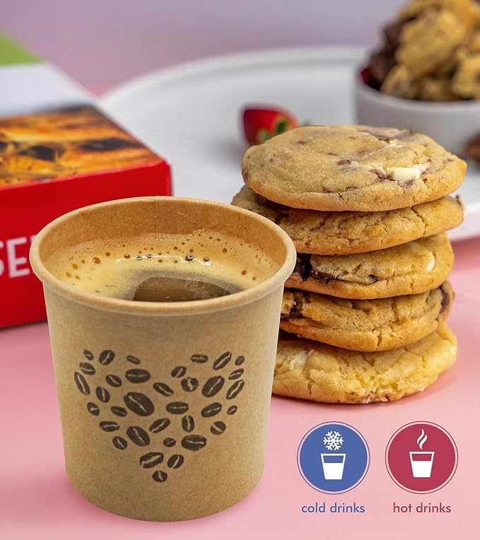 4 Oz Espresso Cups with Lids - Image 7