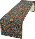William Morris Floral Table Runner Vintage Flowers Strawberry Thief Table Runner by SXXLDNG