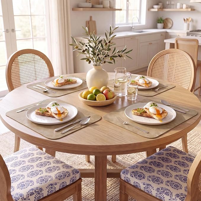 MOSAYT Vinyl Placemats Set of 8-12 X 17 Inch - Image 2