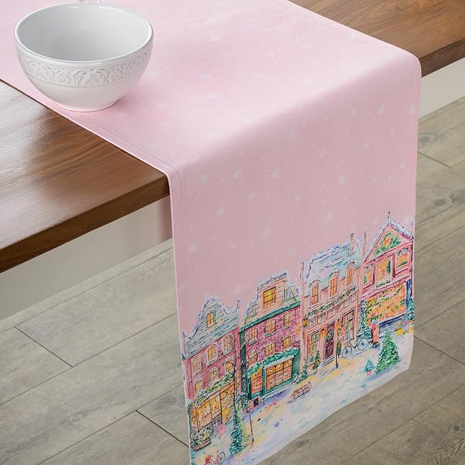 Maison d' Hermine Table Runner 100% Cotton 14.50" x 72" | Table Runners 72 - Image 9