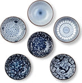 Dipping Bowls, Soy Sauce Dish Ceramic, 3 OZ Small Serving Bowls by Eisinly