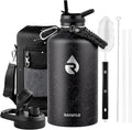 RAYMYLO One Gallon Water Bottle Insulated 128 oz, Stainless Steel | Triple by RAYMYLO