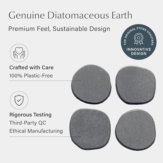 Dorai Home Stone Coasters Set - Image 4