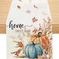 Siilues 220 GSM Fall Table Runner 13x108 Inch Home Party Decor | Watercolor by SiiluesOfficial