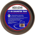 New Star Foodservice Restaurant Grade Non-Slip Serving Tray, 11 Inch Round by NewStarFoodservice