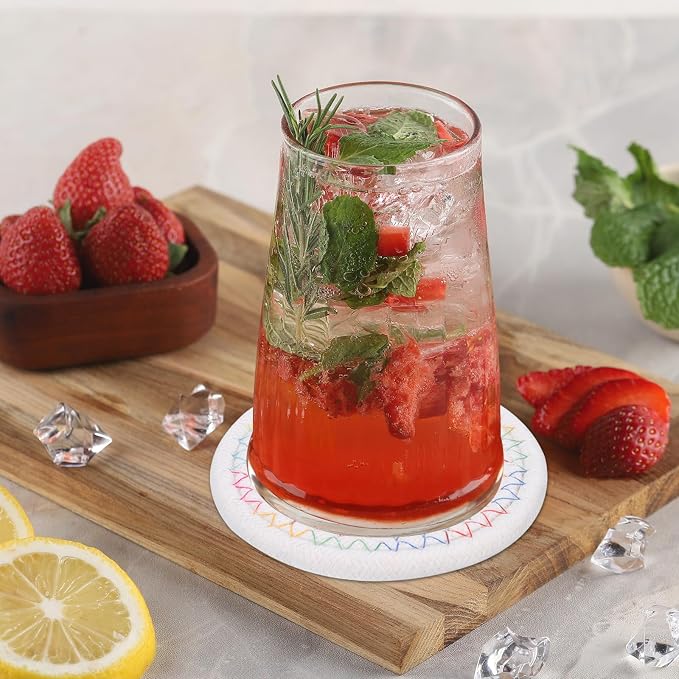 uxcell 8 Pcs Drink Coasters - Image 7