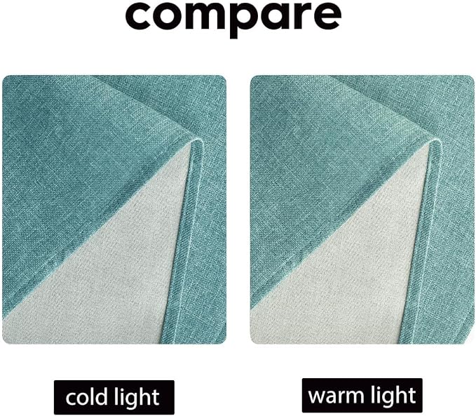 Artoid Mode Turquoise Aqua Table Runner, Seasonal Summer Washable Kitchen - Image 4