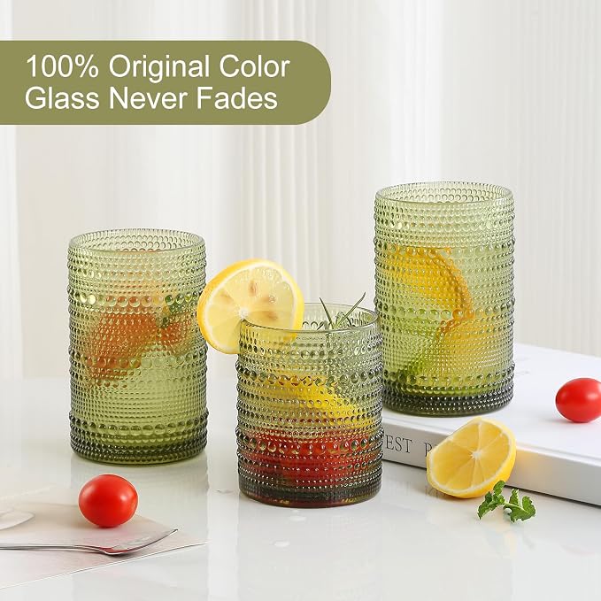 ZMOWIPDL Drinking Glasses Set of 12, - Image 3