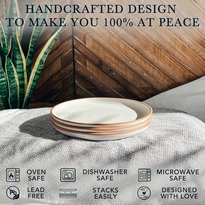 Mora Ceramic Plates Set, 7.8 in - Image 4