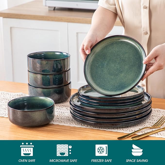 vancasso Starry 12 Pieces Dinnerware Sets - Image 4