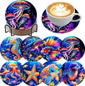 Mrnsiet 8PCS Diamond Art Coasters by Mrnsiet