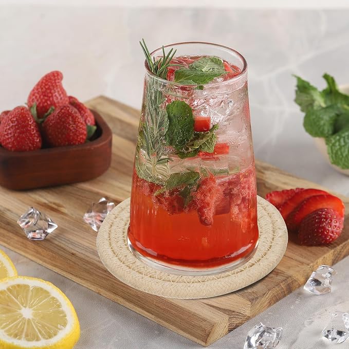uxcell 8 Pcs Drink Coasters - Image 7