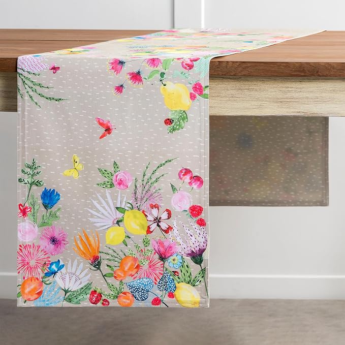 Maison d' Hermine Table Runner 100% Cotton 14.50" x 108" | Table Runners 108 - Image 8