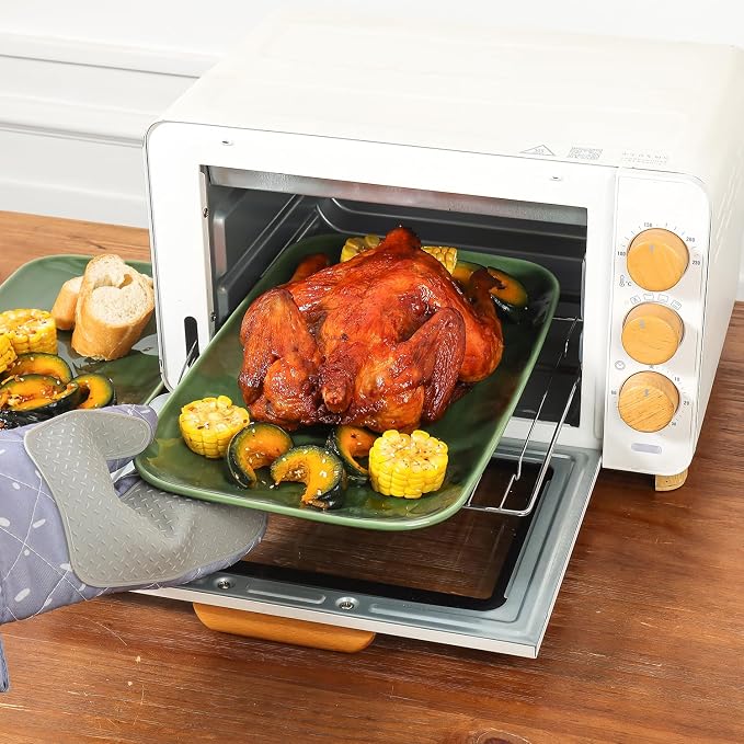 vicrays Ceramic Rectangle Serving Platters - Image 4
