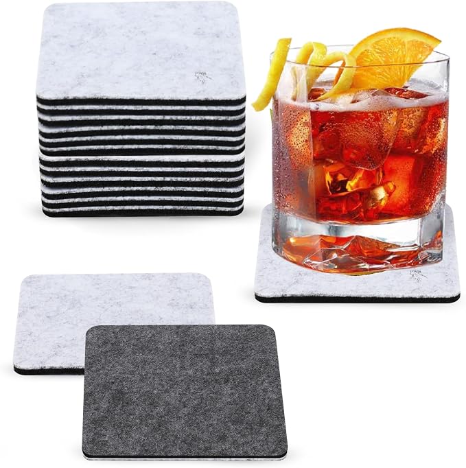 A&A Wonders Premium Felt Coasters by AAWONDERS