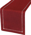 Grelucgo Small Short Handcrafted Solid Color Dining Table Runner, Dresser Scarf by Grelucgo