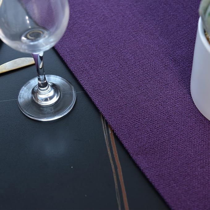 Dinning Table Runner Cloth 12 x 48 Inches Farmhouse Kitchen Coffee Burlap Table - Image 3