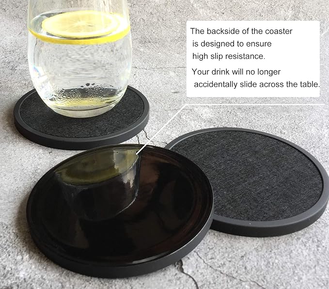 Absorbent Coasters for Drinks - Image 4